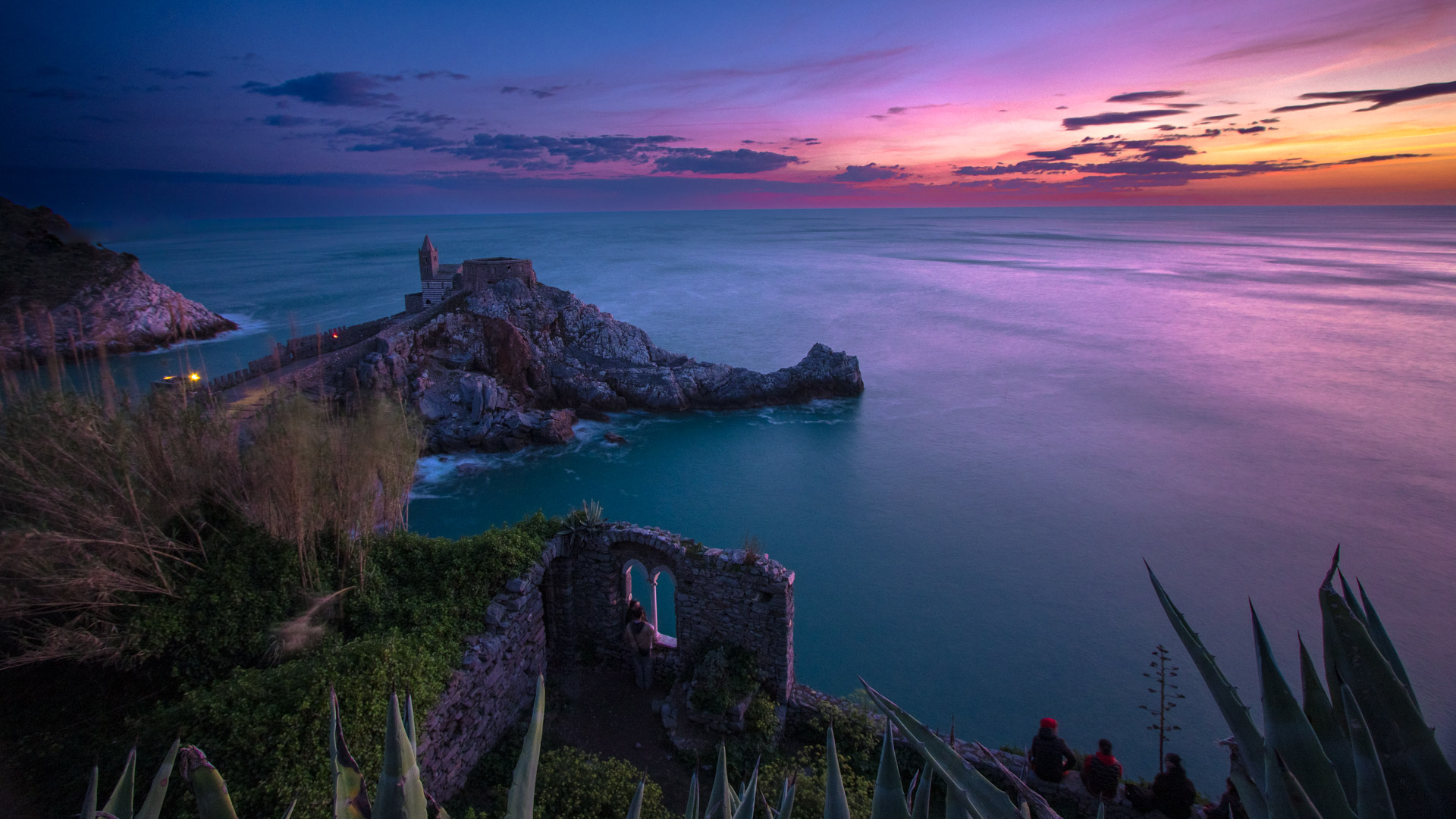 Abendstimmung in Porto Venere Abendstimmung in Porto Venere